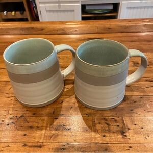 Rustic Stoneware Coffee Mugs